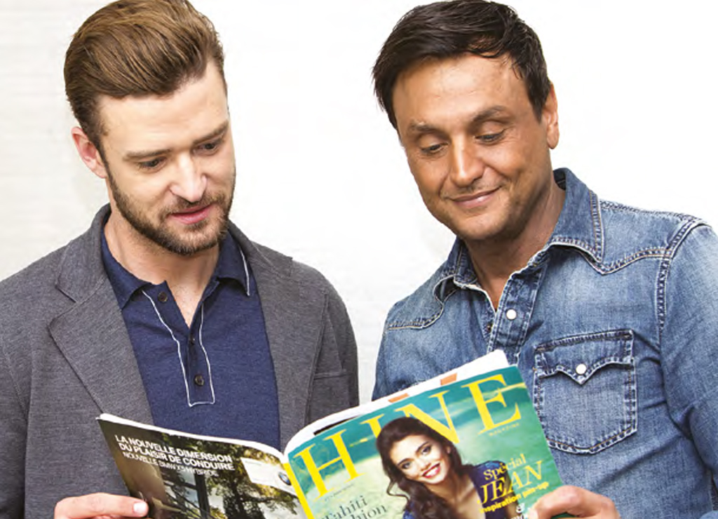 Hine a rencontré Justin Timberlake