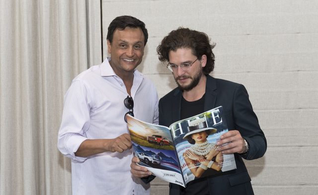 Hine a rencontré Kit Harrington aka Jon Snow