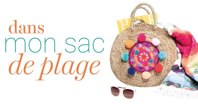 Dans mon sac de plage !