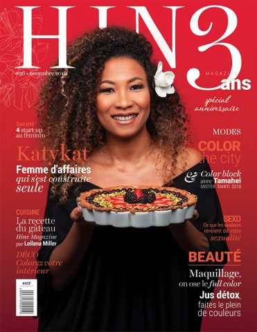 À la Une de Hine Magazine, novembre 2018