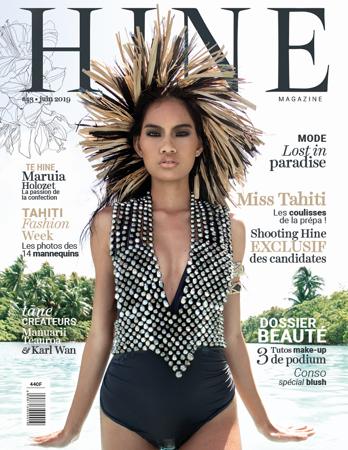 A la Une de Hine Magazine, juin 2019