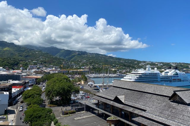 Papeete vue d’en haut