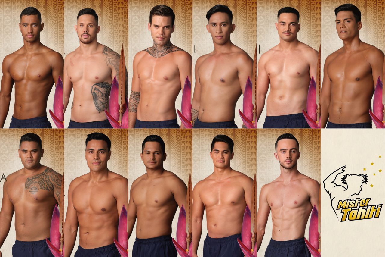Mister Tahiti 2023 : les 11 candidats dévoilés