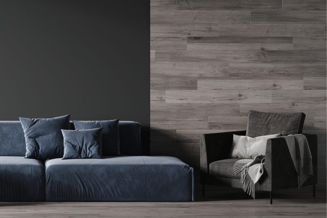 Place aux couleurs sombres