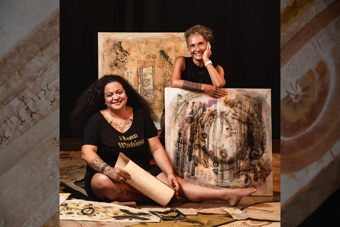 Miriama Bono et Hinatea Colombani