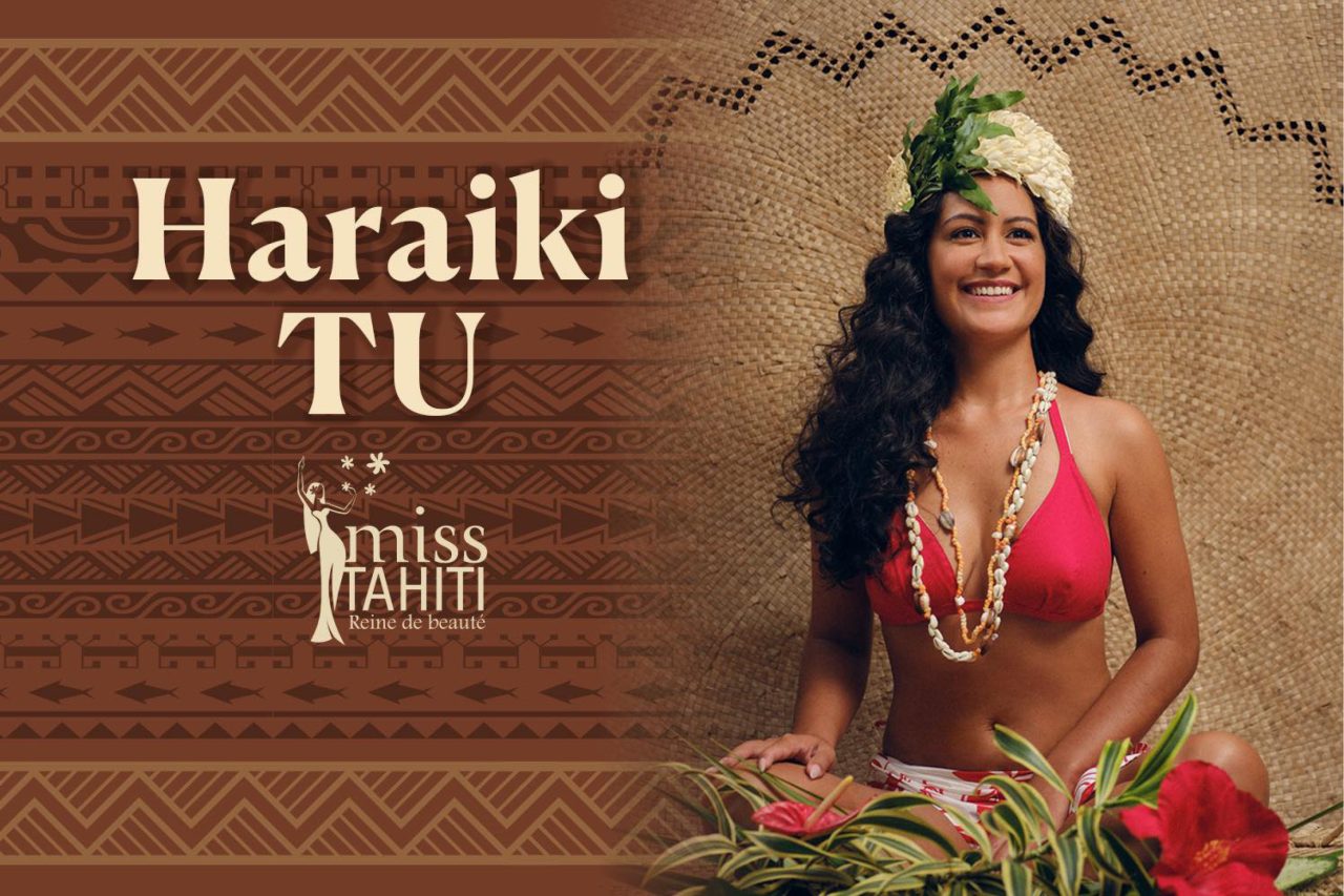 Haraiki Tu, candidate N°1 à Miss Tahiti 2025