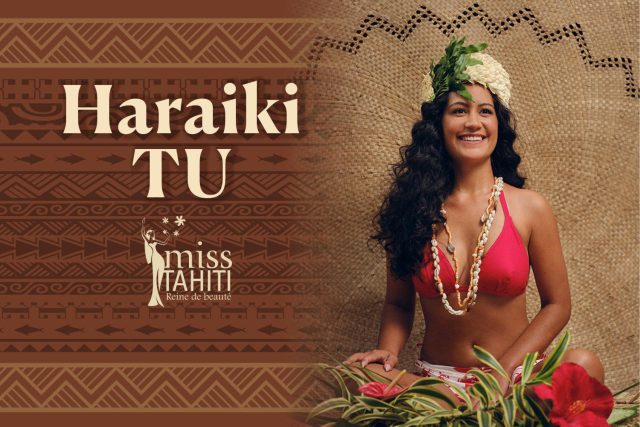 Haraiki Tu, candidate N°1 à Miss Tahiti 2025