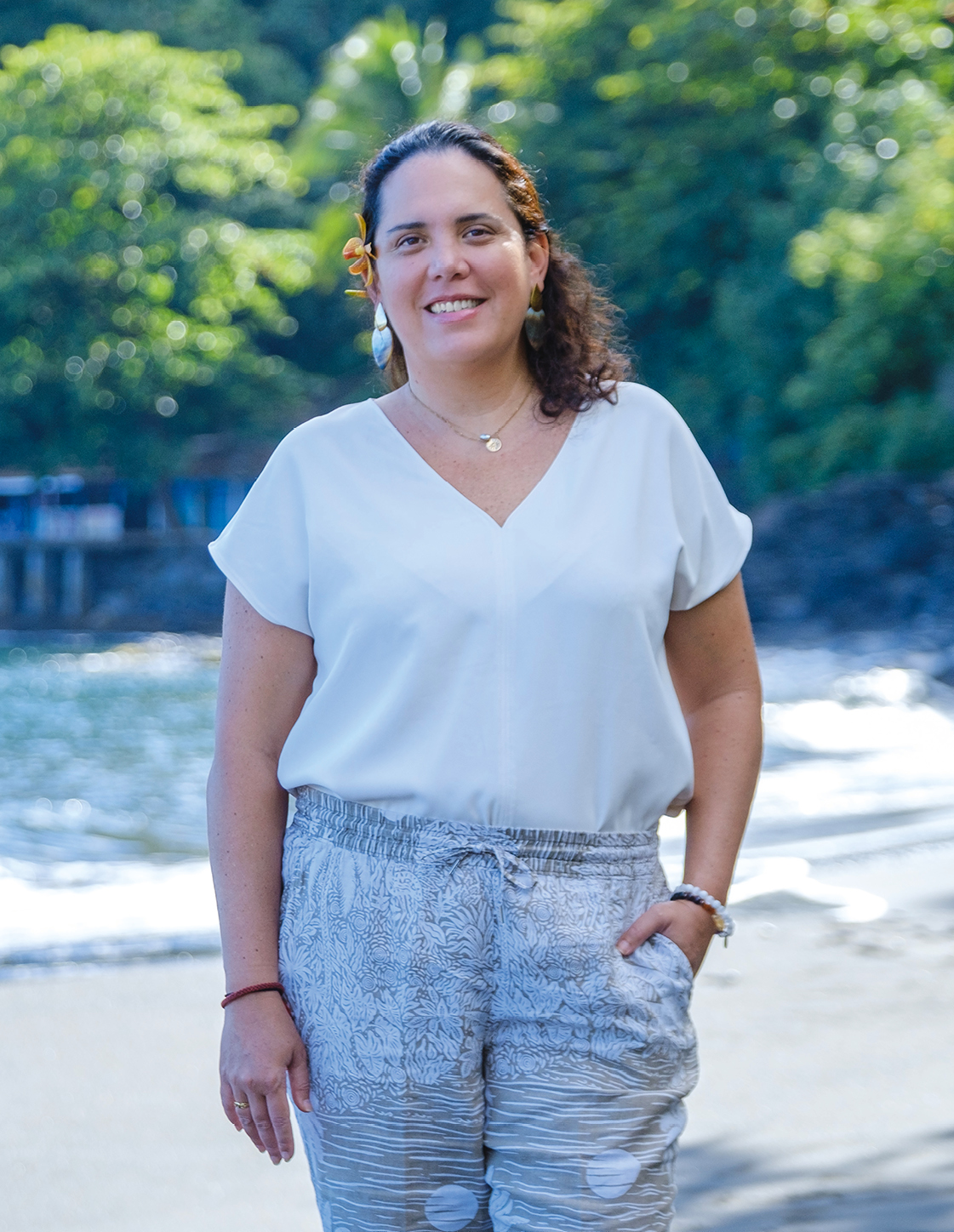 Teanini Tematahotoa, médecin et directrice de l’Institut du cancer de Polynésie française (ICPF)