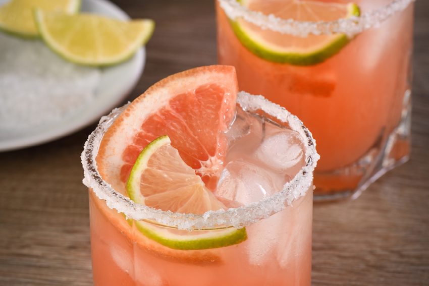 Pink Paloma Virgin cocktail