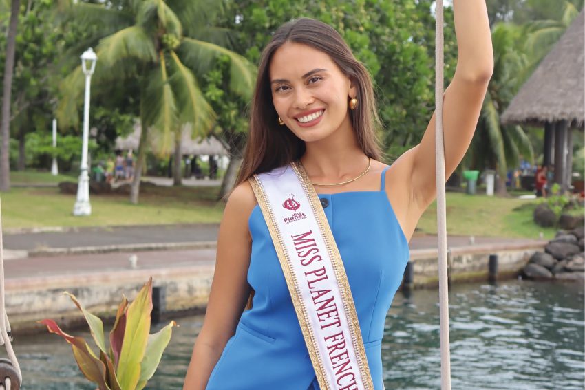 La Polynésie sur la scène de Miss Planet International